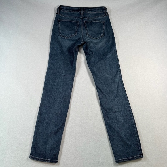 Silver Jeans Womens 27 Blue Most Wanted Straight Mid Rise Medium Wash - Picture 2 of 12